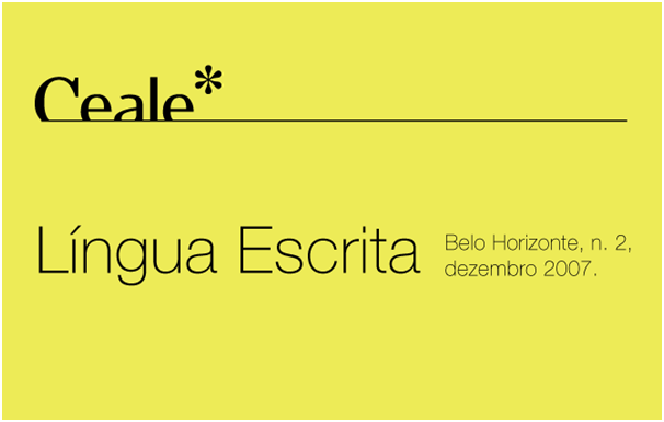 revista Língua Escrita nº 2