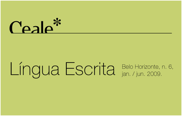 revista Língua Escrita nº 6