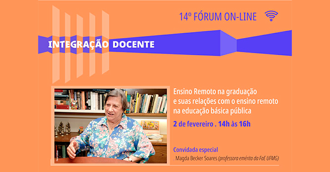 UFMG promove fórum de integração docente com Magda Soares