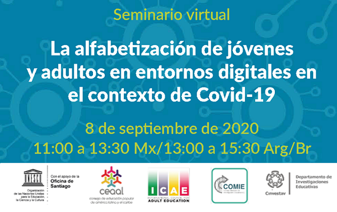 Diretora do Ceale participa de seminário virtual sobre a EJA na pandemia