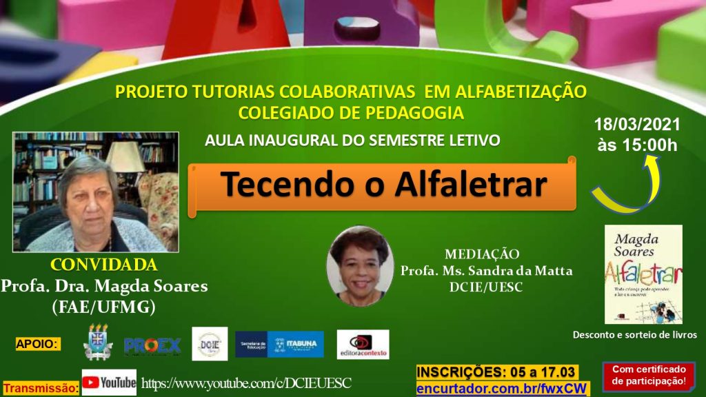 Live da UESC terá Magda Soares como convidada