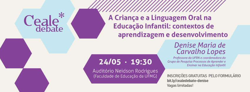 Ceale Debate de maio: a linguagem oral na Educação Infantil