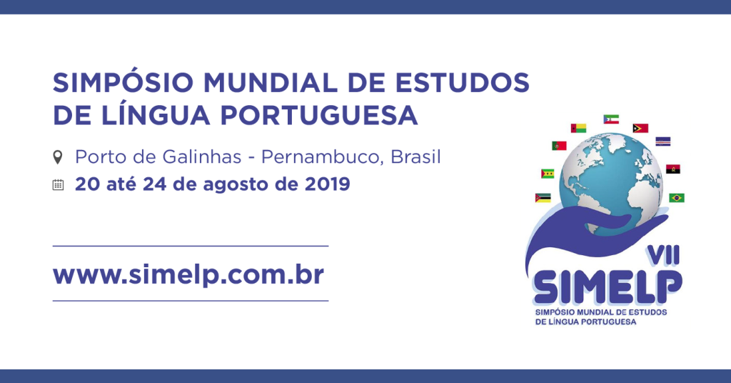 Estão abertas submissões de trabalhos para o VII Simpósio Mundial de Estudos de Língua Portuguesa