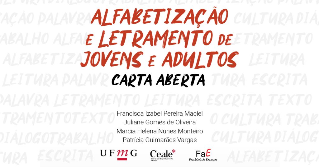 Professoras lançam livro sobre processo de alfabetização e letramento da EJA