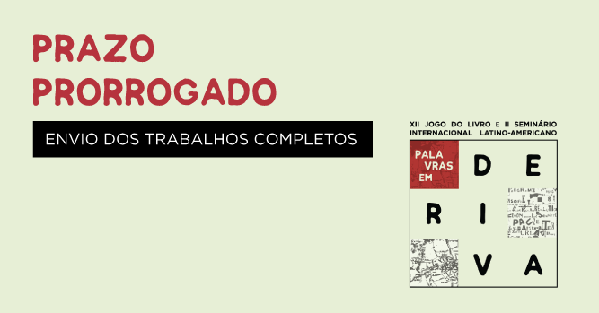 Jogo do Livro prorroga recebimento de artigos