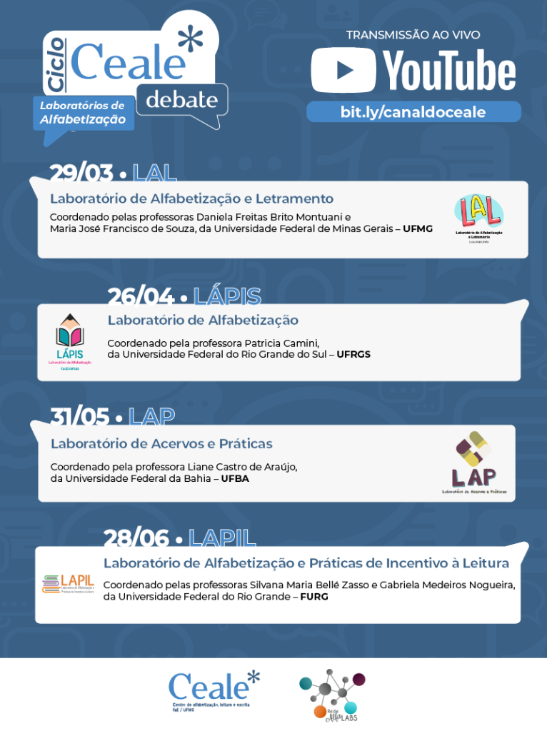 Ciclo Ceale Debate Laboratórios de Alfabetização