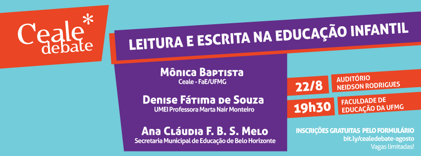 Ceale Debate: Leitura e Escrita na Educação Infantil