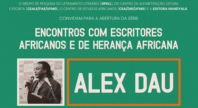 Escritor moçambicano Alex Dau virá amanhã à FaE para conversa sobre literatura