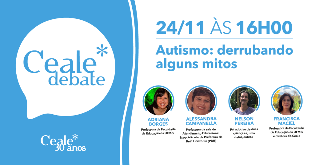 Ceale Debate de novembro discute mitos sobre autismo