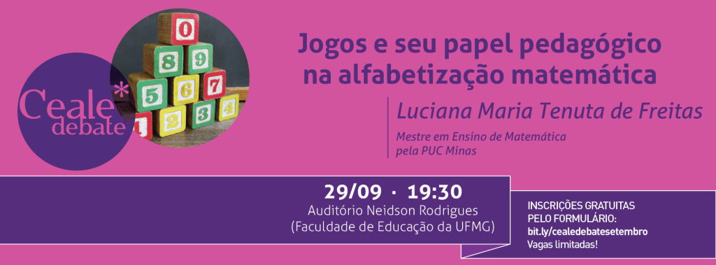 Ceale Debate: Jogos na alfabetização matemática