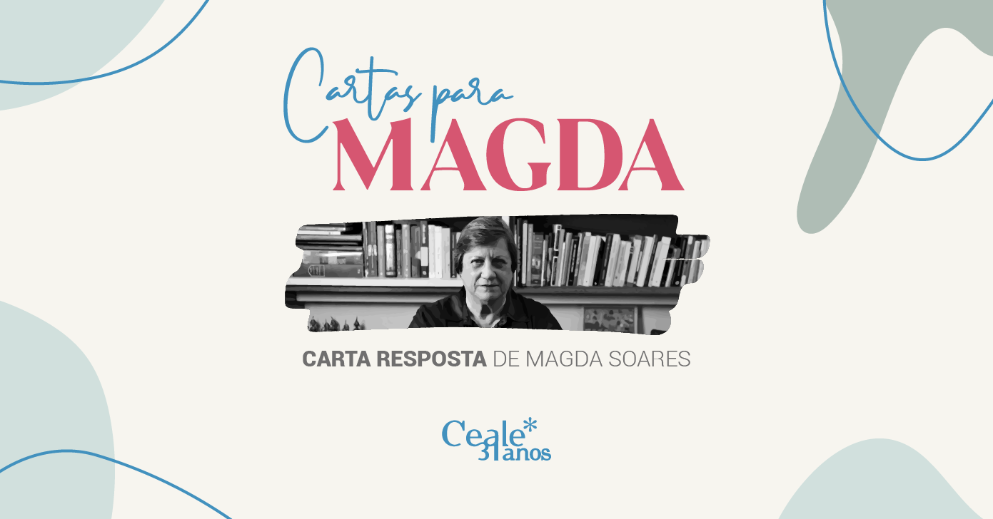 Magda Soares responde às cartas incentivadas pelo Ceale