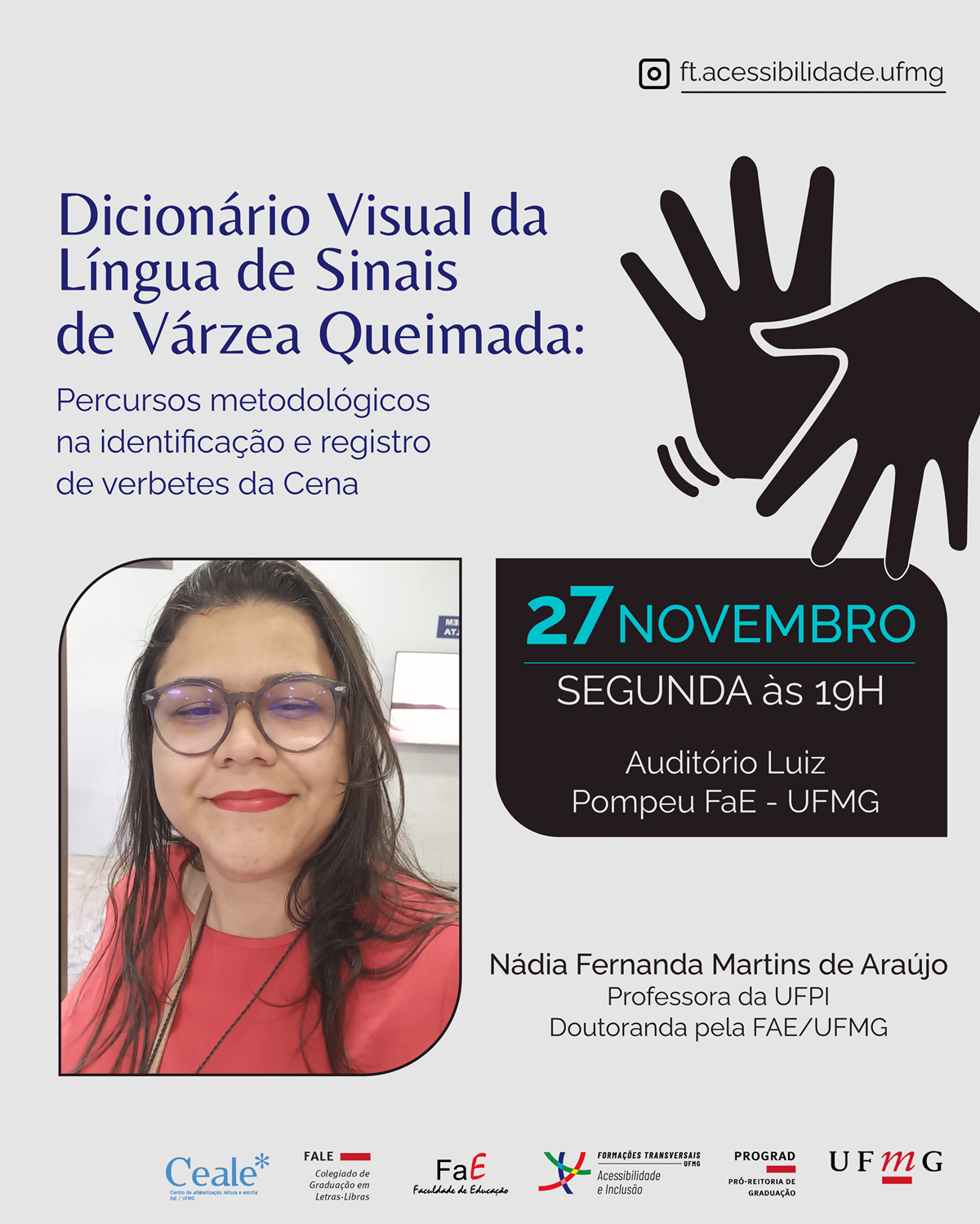 Seminário apresenta Dicionário Visual da Língua de Sinais utilizada em comunidade do Piauí