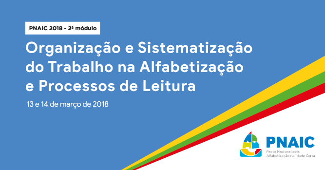 Encontro PNAIC 2018