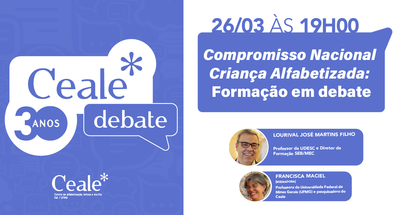 Primeiro Ceale Debate do ano recebe Diretor de Formação da Secretaria de Educação Básica do MEC