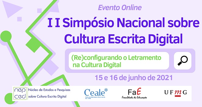 II Simpósio Nacional sobre Cultura Escrita Digital está com inscrições abertas para submissão de trabalhos e ouvintes