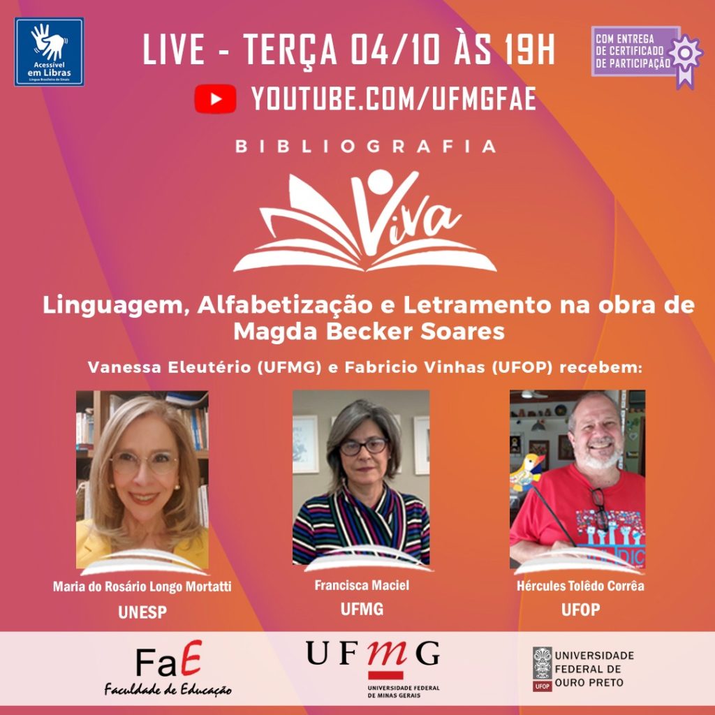Pesquisadora do Ceale participa de mais uma homenagem à Magda Soares