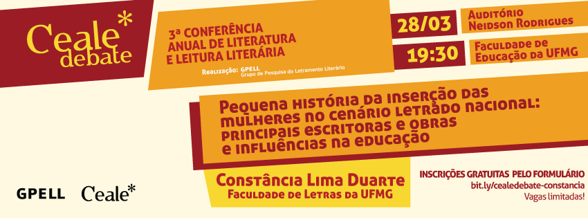 Ceale Debate aborda inserção das mulheres no cenário letrado nacional