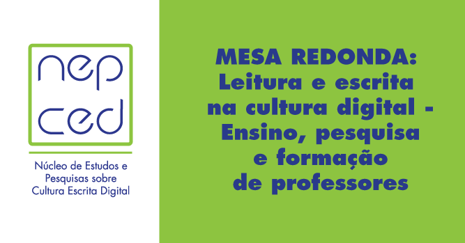 Mesa redonda discute leitura e escrita no ambiente digital