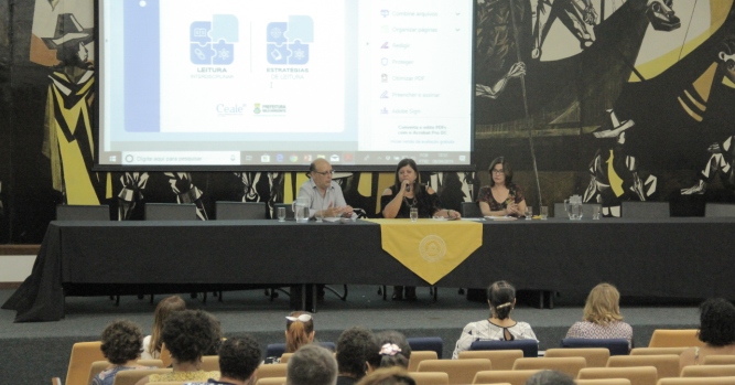 "Leitura Interdisciplinar" e "Estratégias de Leitura" têm aula inaugural na FaE