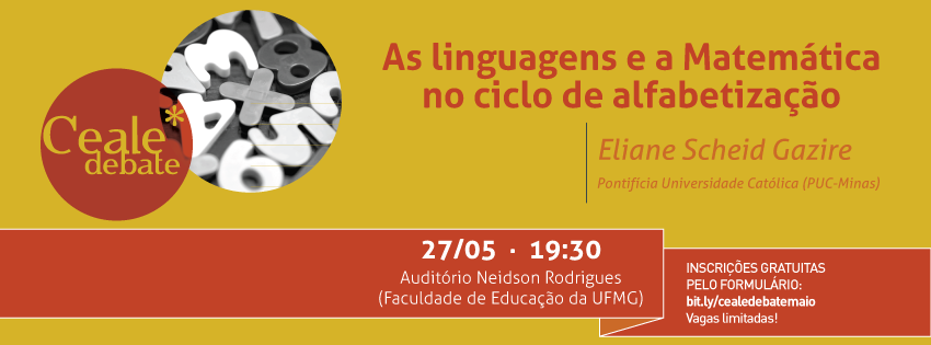 Ceale Debate: As linguagens e a Matemática na alfabetização