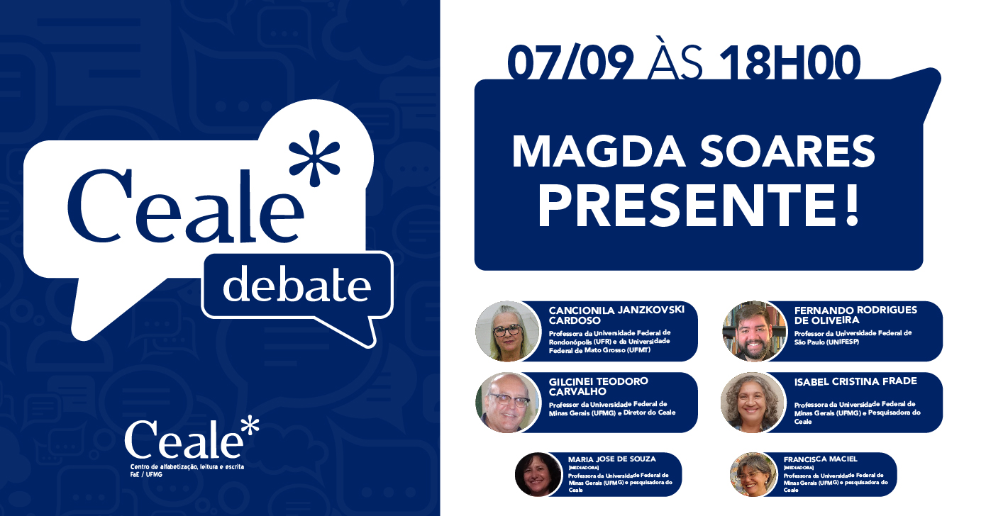 Ceale Debate de setembro homenageia Magda Soares