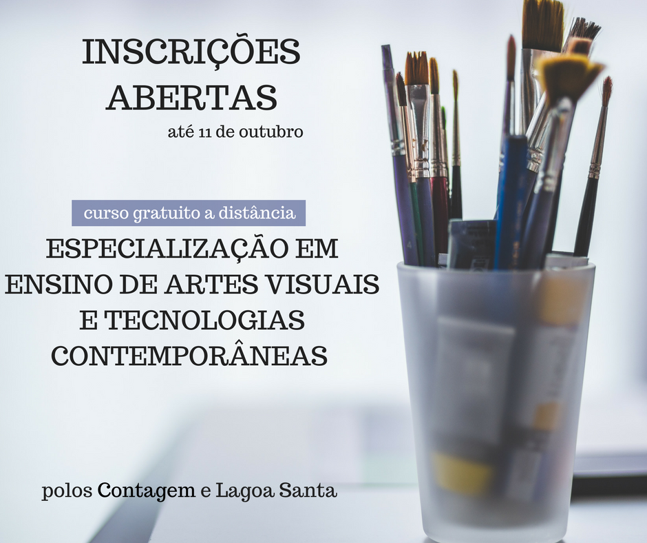 Especialização: ensino de artes e tecnologias